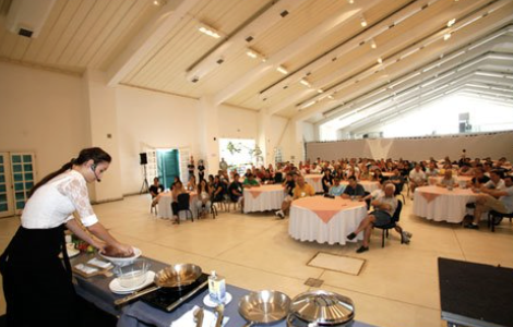 Workshop culinário - demonstração