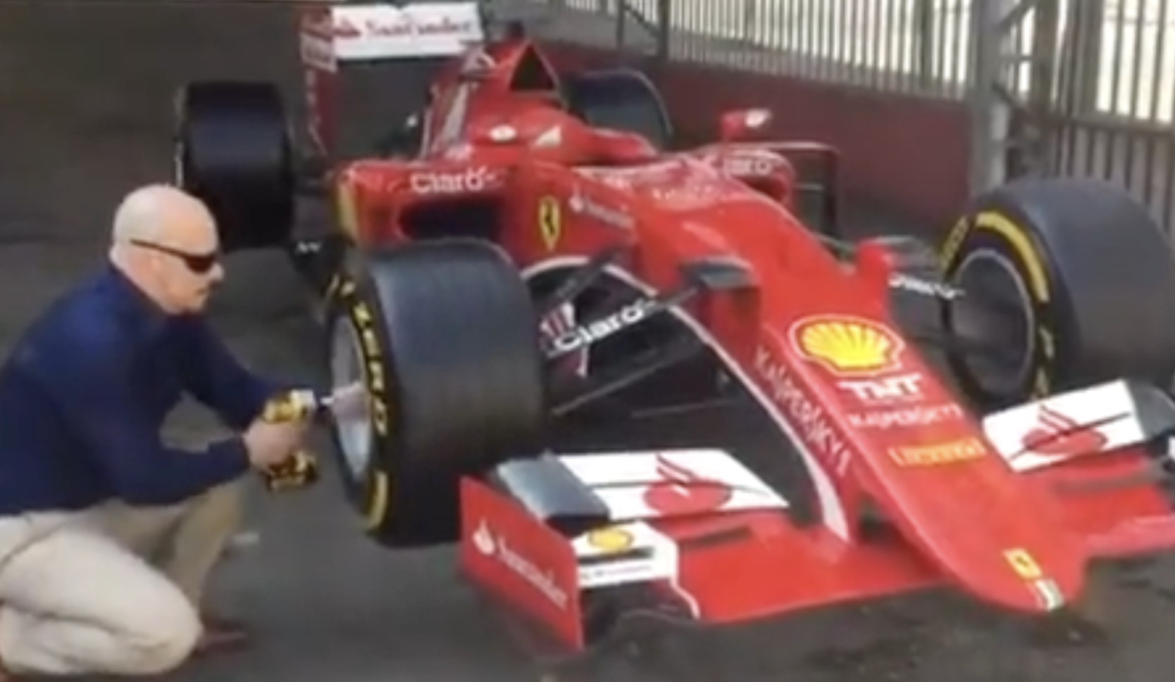 Experiência de pit stop