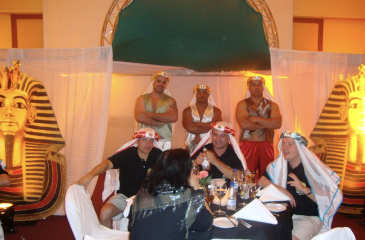 Festa temática Egito - grupo
