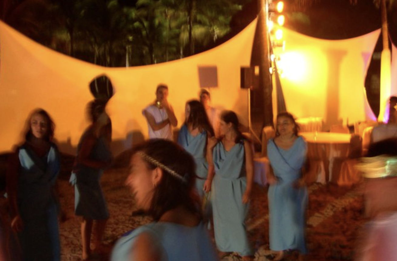 Festa temática Grécia - dança