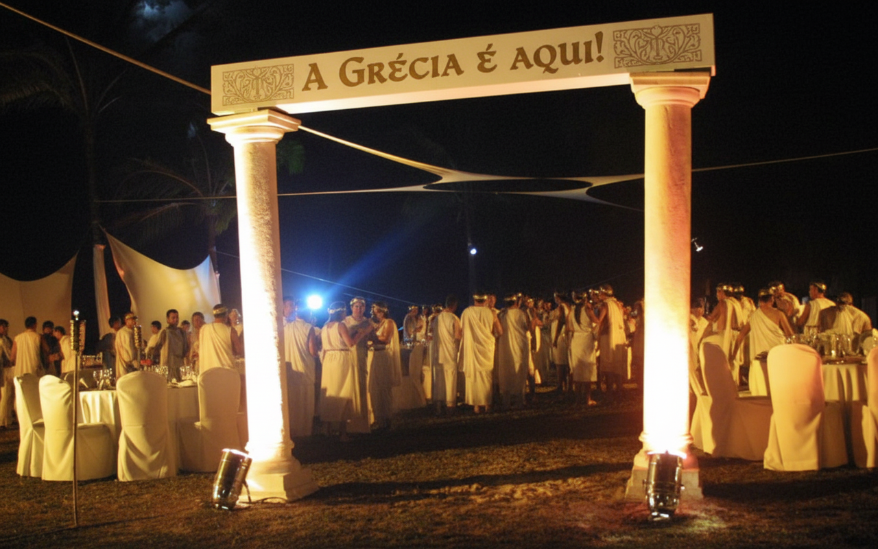Festa temática Grécia - portal