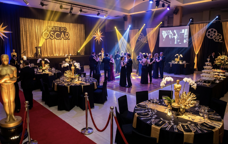 Festa temática Noite do Oscar